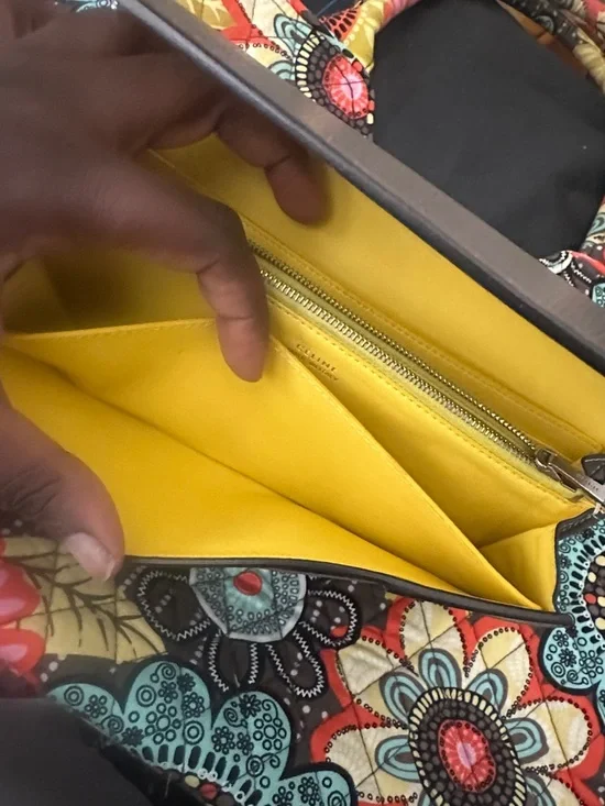 Celine Taupe Leather Long Flap Wallet - Picture 5 of 11